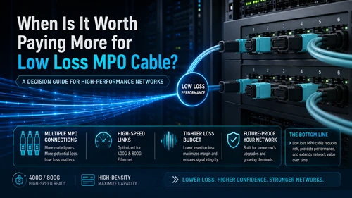When Is It Worth Paying More for Low Loss MPO Cable When Is It Worth Paying More for Low Loss MPO Cable