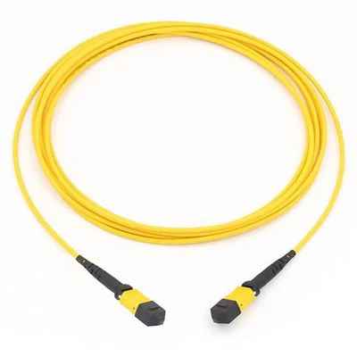 Segondè Dansite 12 Fibr MTP MTP singlemode Fib 12 Standard MTP Zo rèl do Trunk Kab